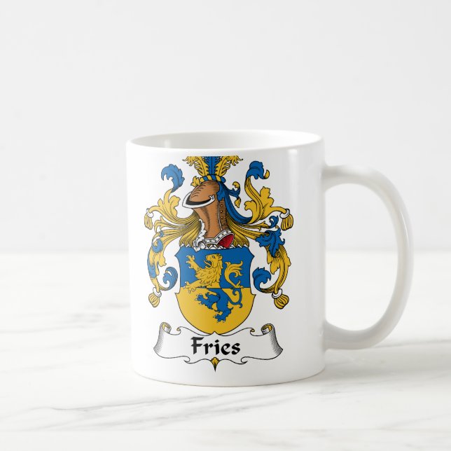 Mug Crête de famille de fritures (Droite)