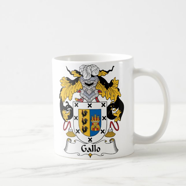 Mug Crête de famille de Gallo (Droite)