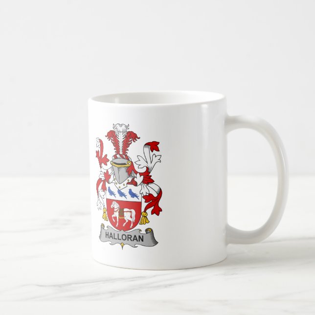 Mug Crête de famille de Halloran (Droite)