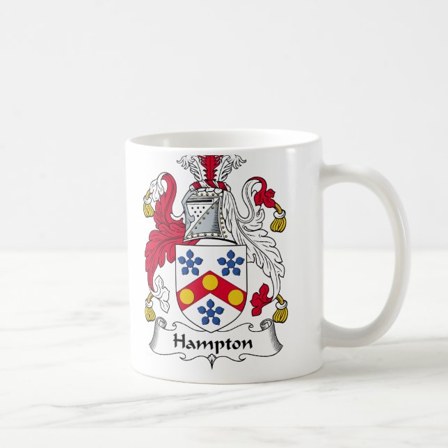 Mug Crête de famille de Hampton (Droite)