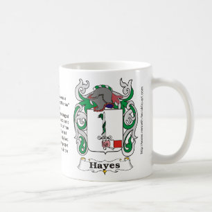 Mug Crête de famille de Hayes sur l'amug