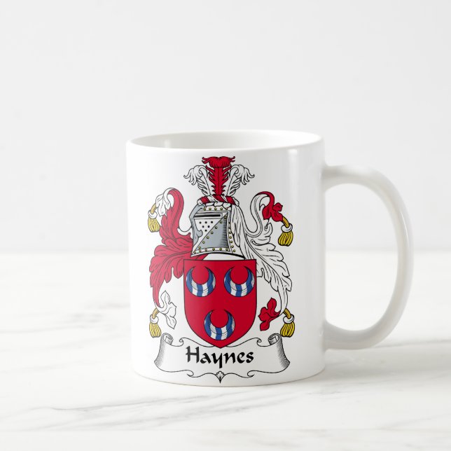 Mug Crête de famille de Haynes (Droite)