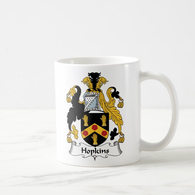 Mug Crête de famille de Hopkins (Droite)