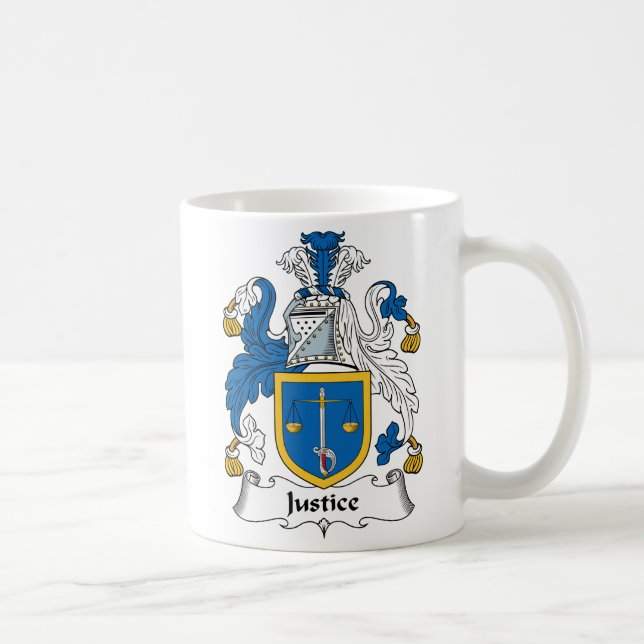 Mug Crête de famille de justice (Droite)