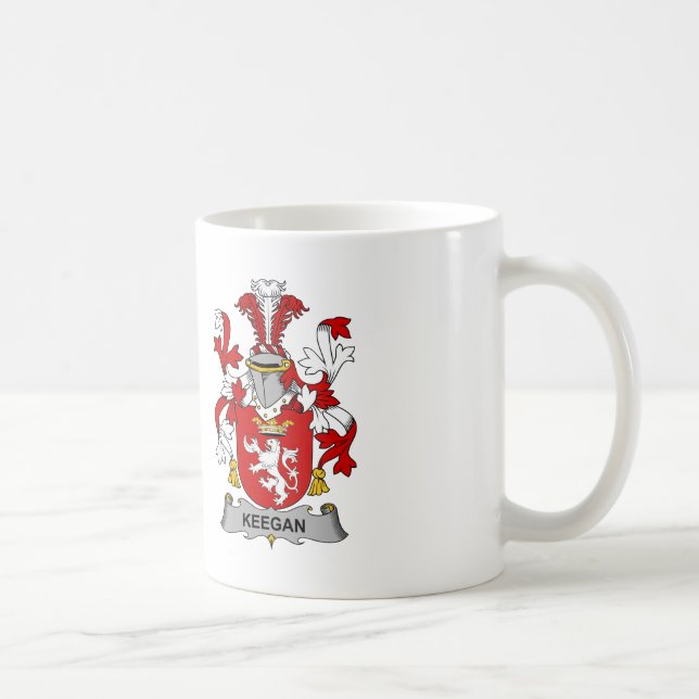 Mug Crête de famille de Keegan (Droite)