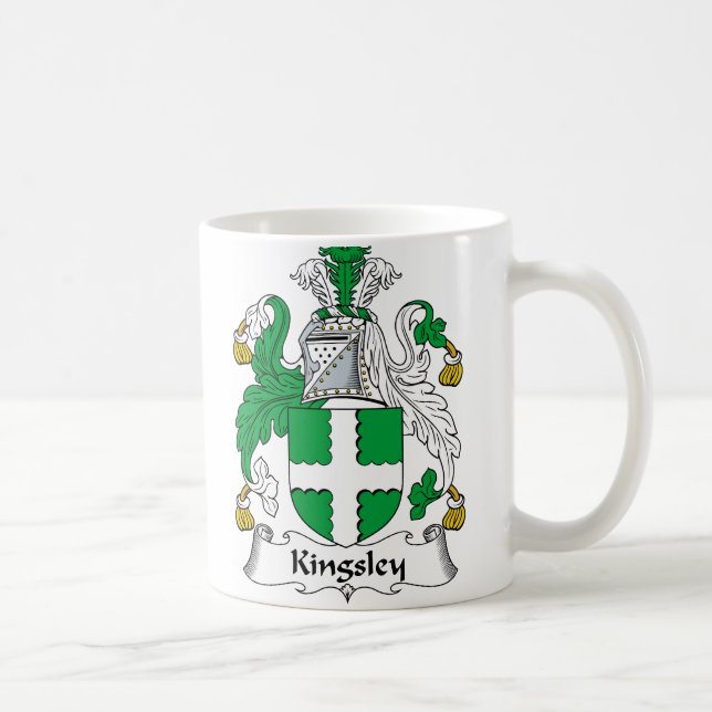 Mug Crête de famille de Kingsley (Droite)