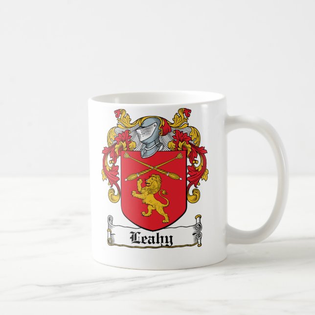 Mug Crête de famille de Leahy (Droite)