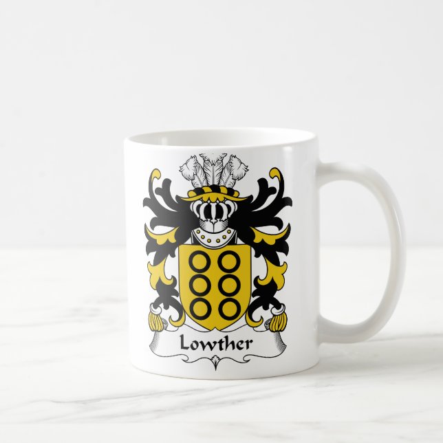 Mug Crête de famille de Lowther (Droite)