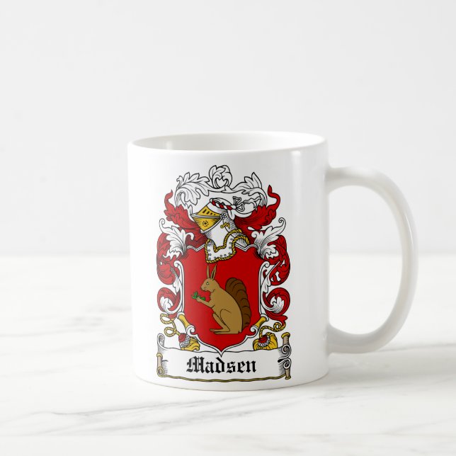 Mug Crête de famille de Madsen (Droite)
