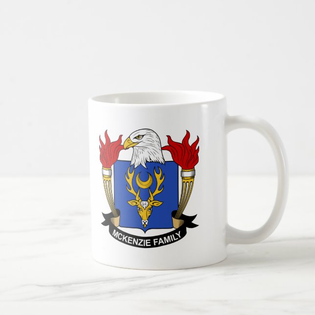 Mug Crête de famille de McKenzie (Droite)