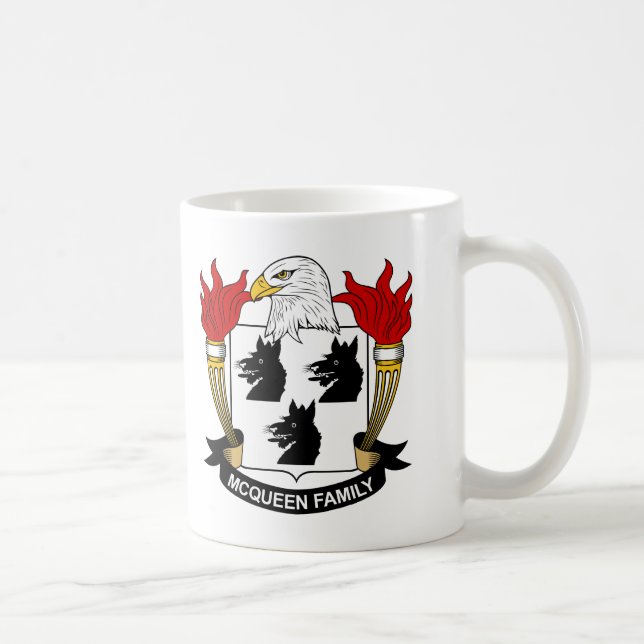 Mug Crête de famille de McQueen (Droite)