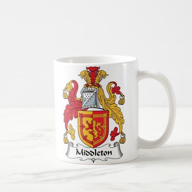 Mug Crête de famille de Middleton (Droite)
