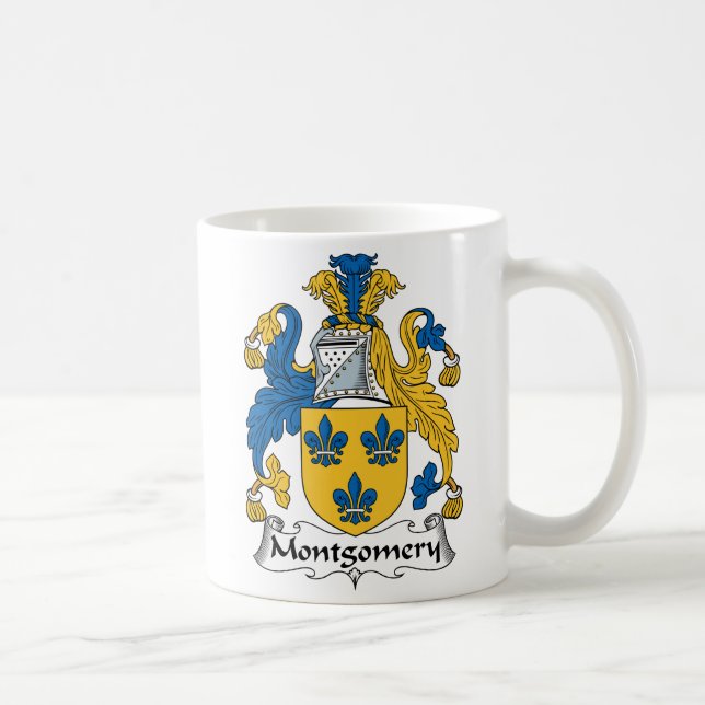 Mug Crête de famille de Montgomery (Droite)