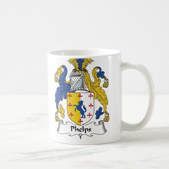 Mug Crête de famille de Phelps (Droite)