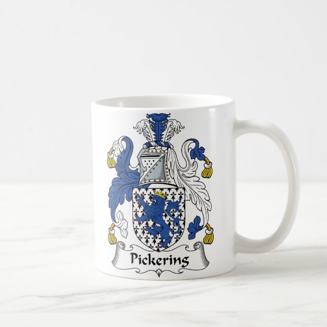 Mug Crête de famille de Pickering (Droite)