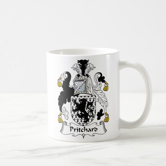 Mug Crête de famille de Pritchard (Droite)