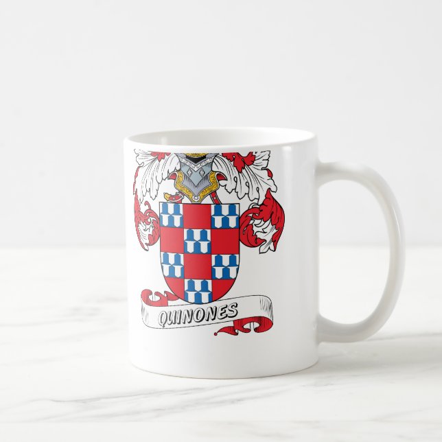 Mug Crête de famille de quinones (Droite)