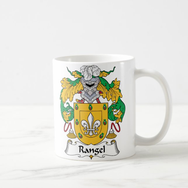 Mug Crête de famille de Rangel (Droite)