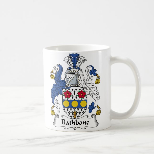 Mug Crête de famille de Rathbone (Droite)