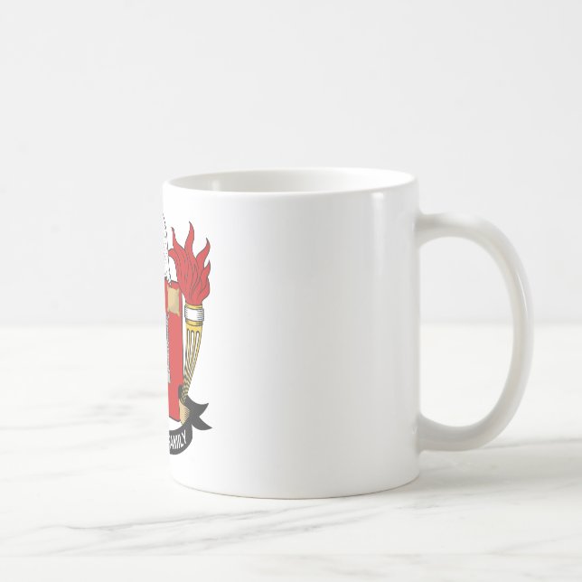 Mug Crête de famille de Redmond (Droite)
