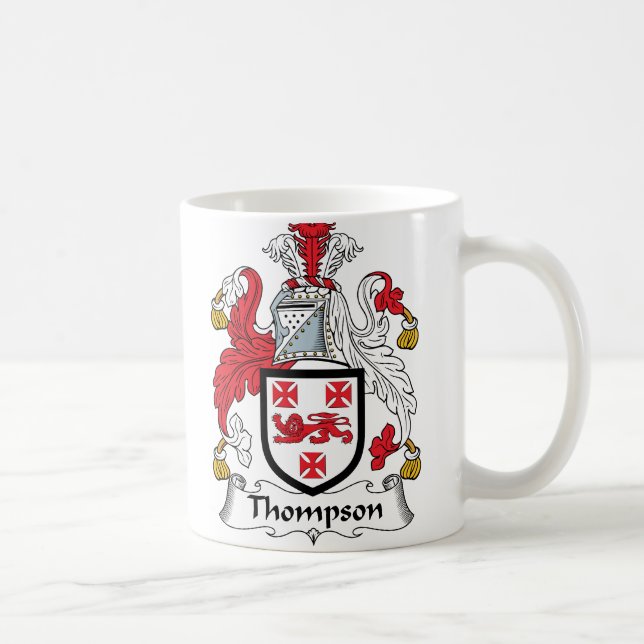 Mug Crête de famille de Thompson (Droite)