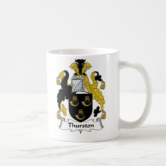 Mug Crête de famille de Thurston (Droite)