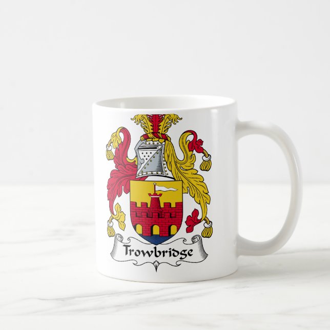Mug Crête de famille de Trowbridge (Droite)