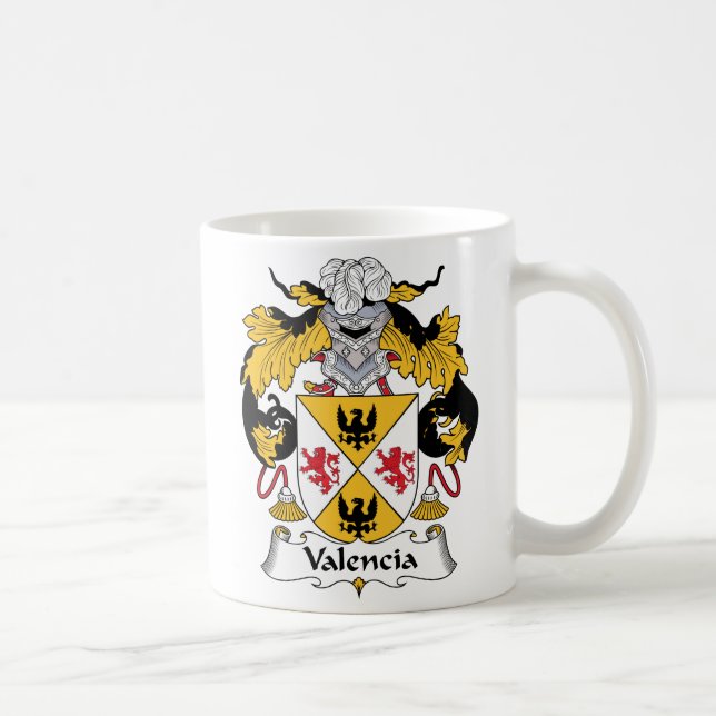 Mug Crête de famille de Valence (Droite)