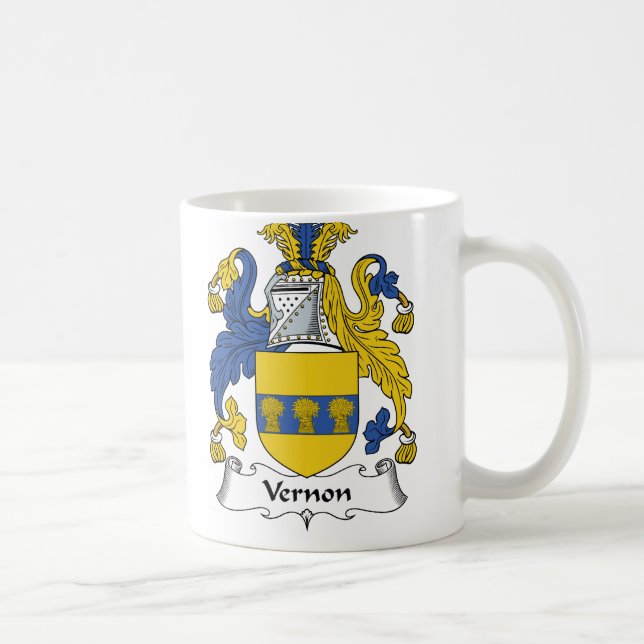 Mug Crête de famille de Vernon (Droite)