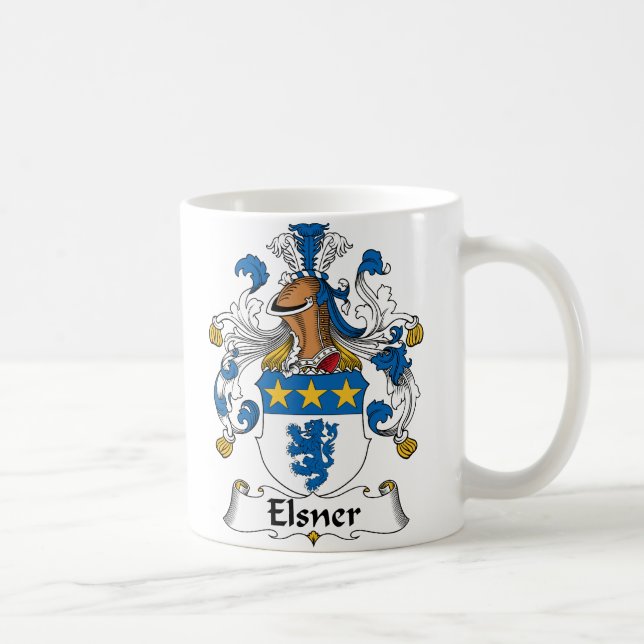 Mug Crête de famille d'Elsner (Droite)