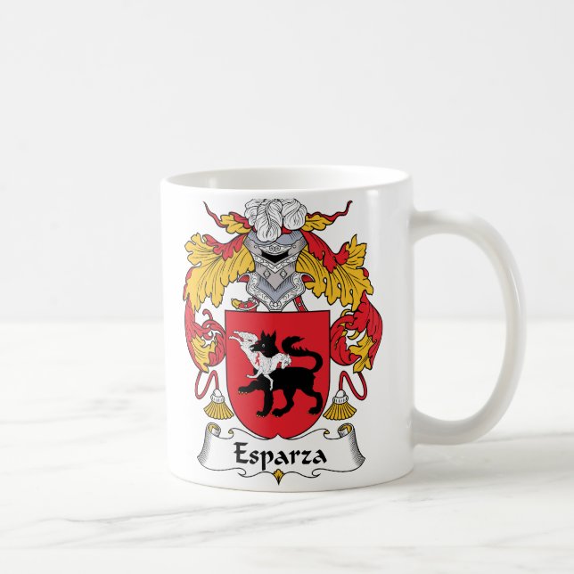 Mug Crête de famille d'Esparza (Droite)
