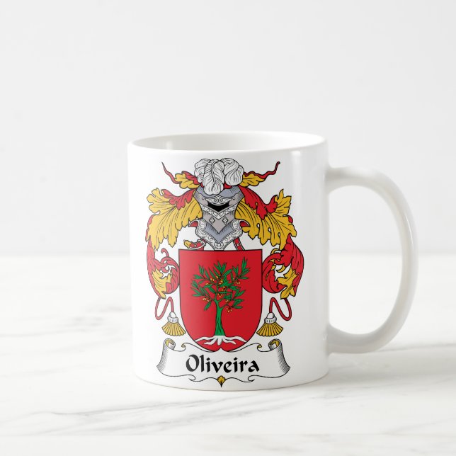 Mug Crête de famille d'Oliveira (Droite)