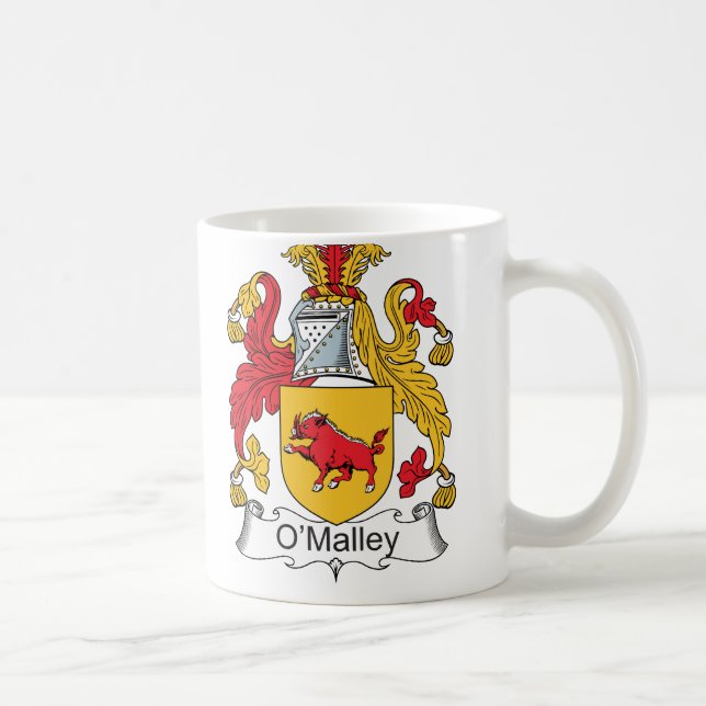 Mug Crête de famille d'O'Malley (Droite)