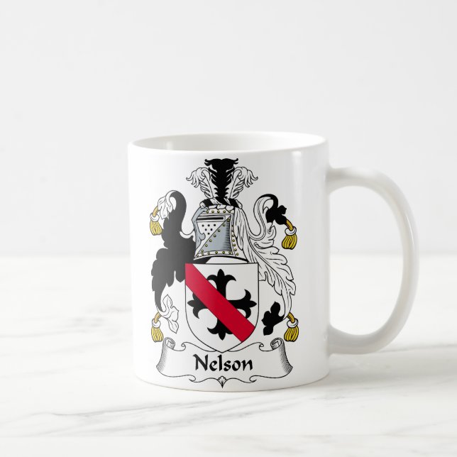 Mug Crête de famille du Nelson (Droite)