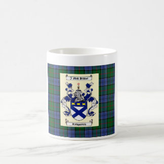 Mug Crête de Kirkpatrick sur le tartan de bleu de