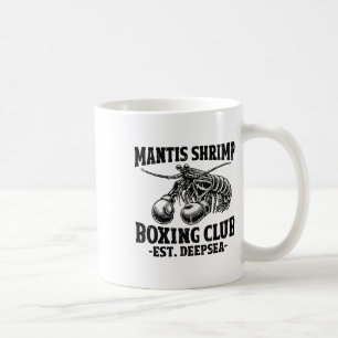Mug Crevette mantis boxant petit pois crevette mantis 