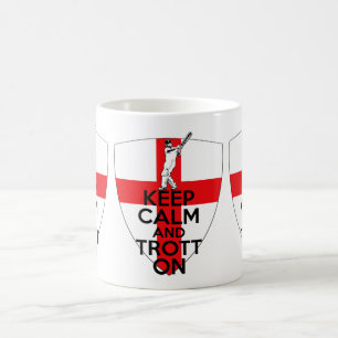 Mug Cricket anglais de drapeau