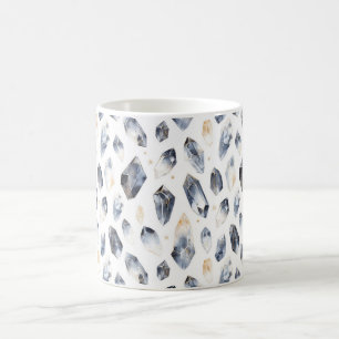 Mug Cristaux d'Or Bleu