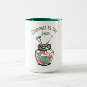 Mug "Crochet, c'est ma confiture"