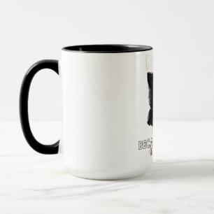 Mug Crochet parce que le meurtre est mauvais Amoureux 