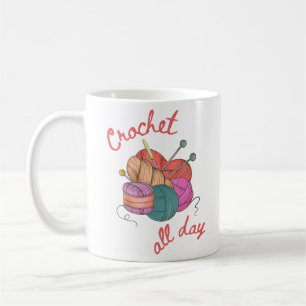 Mug Crochet toute la journée