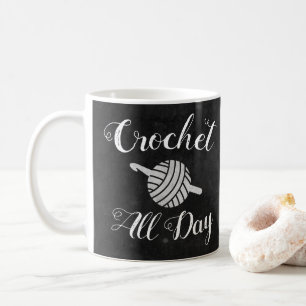 Mug Crochet toute la journée ・ Fil Ball & Hook Crafts