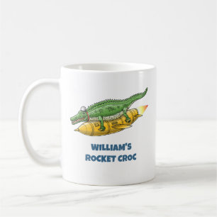 Mug Crocodile Fusée