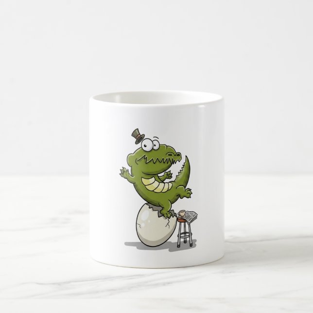 Mug Crocodile sortant d'un œuf (Centre)