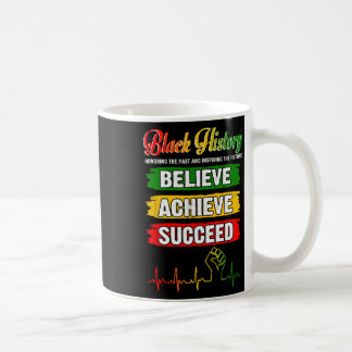 Mug Croire réussir l'histoire noire africaine Mont