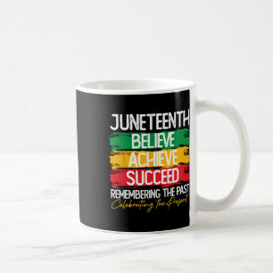 Mug Croire Réussir Réussir Histoire Noire Afro-América