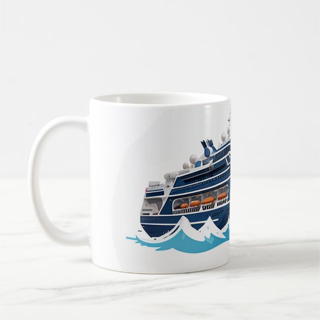 Mug Croisière à l'aventure (Gauche)