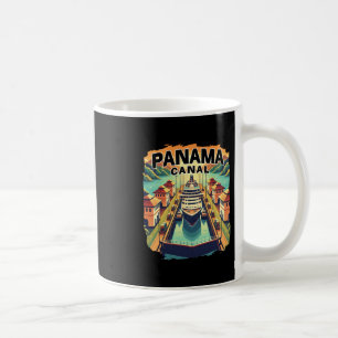 Mug Croisière Canal de Panama Bateau Navire Graphique