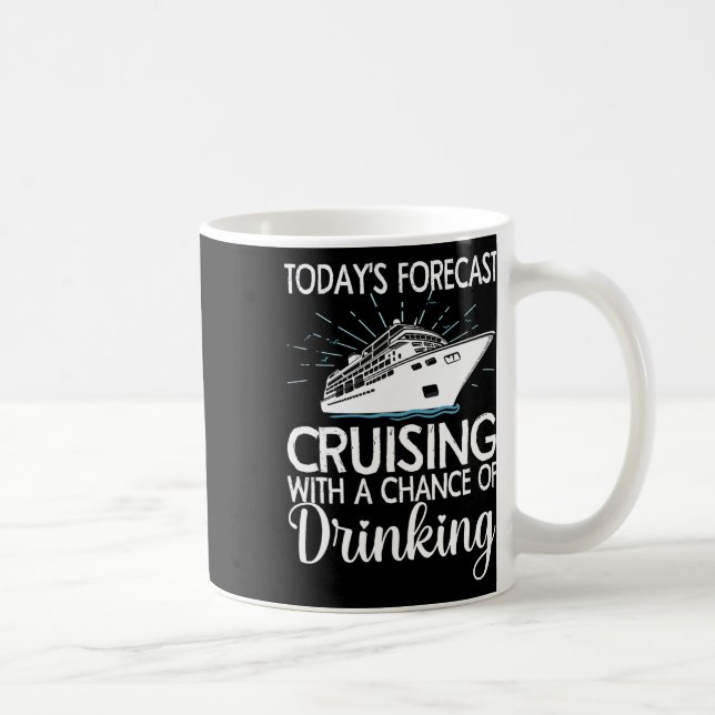 Mug Croisière cool Pour Hommes Femmes Famille Croisièr (Droite)