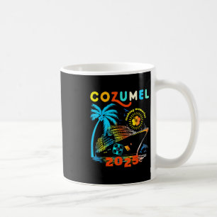 Mug Croisière Cozumel 2025 Croisière au Mexique Famill